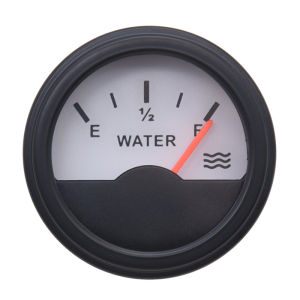 New 52mm 0-190 ohm Universal Water Level Gauge E-1/2-F Waterproof Tank Level Indicator Gauge For Boat Car Truck RV Camper