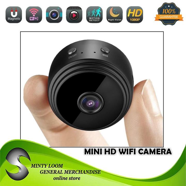 Full HD 1080P Night Vision Camera Round WiFi Mini IP Camera Remote