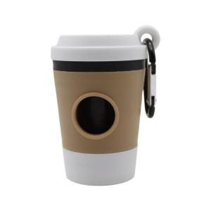 Innovative Coffee Cup Inspireds Pet Waste Bag Carriers Dog Waste Bag Dispenser For Active Dog Owners Waste Bag Container