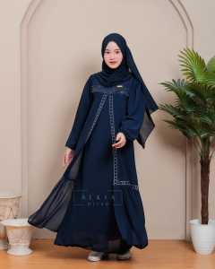 Gania Gamis Abaya Anak Remaja Tanggung Ceruti Babydoll Mix Payet Swarovski