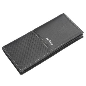 Baellerry C0730 / C0738 Dompet Uang Panjang Tebal Muat Banyak Cash Bahan Sintetis Kilat Lembut