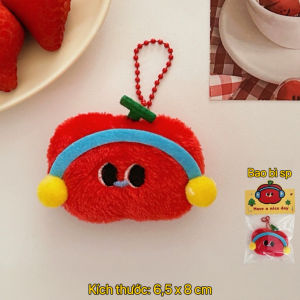Charm túi Móc chìa khóa móc bông treo túi xách balo hình con vật dễ thương làm quà sinh nhật cute