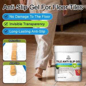 【Restaurants And Bathrooms Special】Anti-slip Gel For Floor Tiles 餐饮浴室专用地板防滑啫喱 Anti-slip Cream For Floors Anti-slip Agent For Marble And Floor Tiles Abrasionresistant Protective Film Invisible And Transparent Nontoxic And Environmentally Friendly
