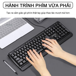 Bộ bàn phím và chuột máy tính DEIOG DY 817S thiết kế công thái học phù hợp chơi game làm văn phòng thiết kế hiện đại