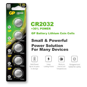 [5PCS] GP Battery Coin Cell 3V Lithium Button Cell Batteries Car Remote TV Watch Long Lasting Power / Bateri Bulat GP