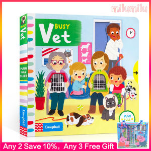 Busy Vetหนังสือนิทานการศึกษาเด็กปฐมวัยหนังสือภาษาอังกฤษ