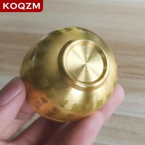 [COD] KOQZM KITCHEN Pure Brass Baifu Cylinder Feng Shui Lucky Fortune Cornucopia Living Room Study Desktop Treasure Bowl Ornament Small Ashtray