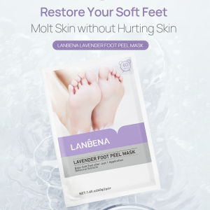 LANBENA Retinol Nourishing Hand Mask Foot Peel Mask Foot Scrub Exfoliating Only Need One Pair Remove Dead Skin Thoroughly Foot/Hand Mask Peeling Cuticles Heel Foot Hand Care