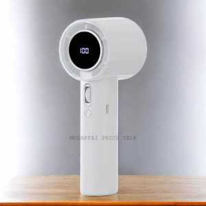 🚀 TurboCool Pro Mini Handheld Fan | 100-Speed Adjustable Cooling USB-C Rechargeable | Ultra-Portable for Desk Travel & Outdoor | 11H Runtime – Lazada Malaysia 🌟