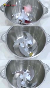 MÁY XAY THỊT INOX /CỐI XAY ĐA NĂNG CHEF&CHEF CH-102A CỐI 2L BẢO HÀNH 12 THÁNG .HÀNG CAO CẤP CHÍNH HÃNG .MÁY XAY THỊT CỐI INOX 304 DAO 4 LƯỠI