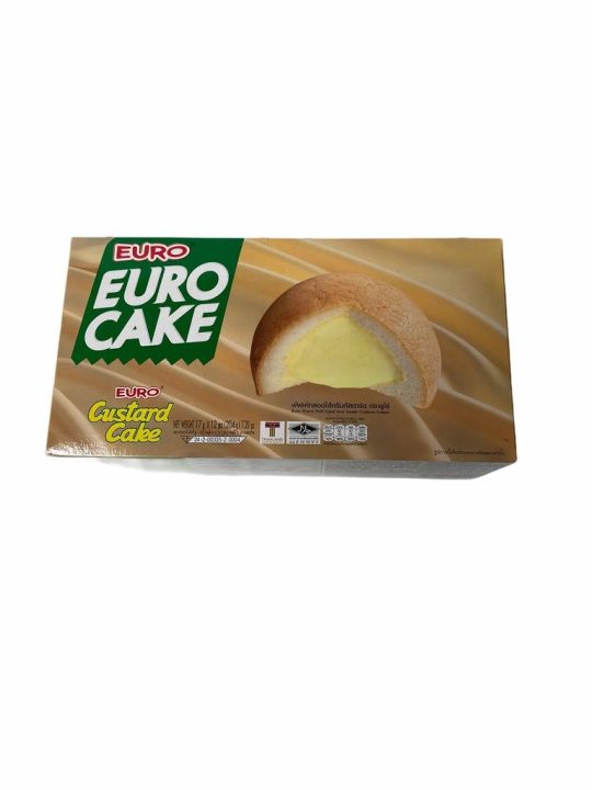 8850425002927 UPC Euro Cake Custard Eurofood Thailand