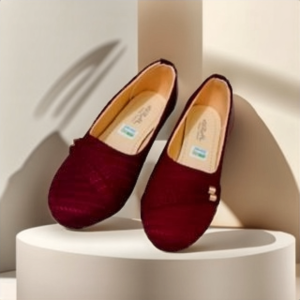 Sepatu Balet Wanita Flatshoes / Sepatu Rajut Slip On Salempang