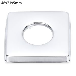 CLARO Shower Kitchen Wall Flange Flange Cover Chrome Pipe Wall Covers Faucet Accessories Faucet Decorative Cover Faucet Decor