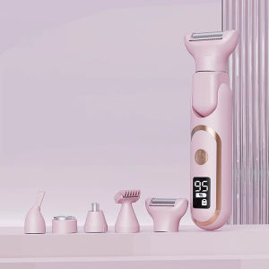 5 In 1 Multifunctional Shaver Private Pubic Hair Armpit Hair Trimmer Hair Scraper Hair Removal Whole Body Hair Care