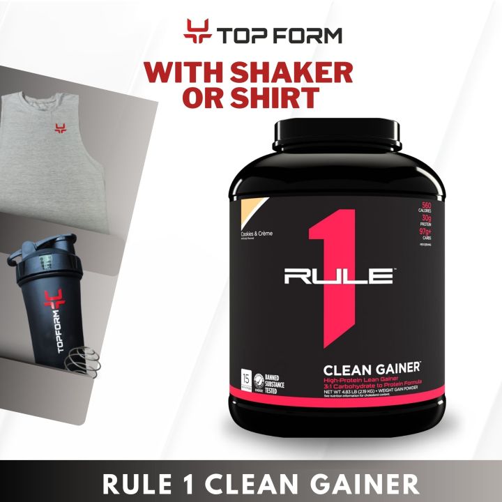 Rule 1 Clean Gainer 5lbs | Lazada PH