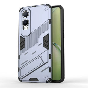 Casing For OnePlus Nord CE4 Lite 5G 2024 Phone Case Bracket Camera Lens Protect Cover For NordCE4 NordCE4Lite CE4Lite 1+NordCE4 1+NordCE4Lit Punk Shockproof Armor Style Back Cases