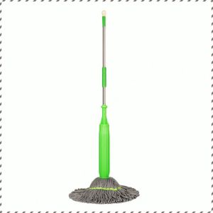 【 1-Second Dehydration 】 Bamboo Fiber Self Twisting Rotating Mop Remove Stains Without Traces Wet And Dry Use Mop With Wringer 360 Easy Rotating Mop For Floor Cleaning 竹纤维拖把