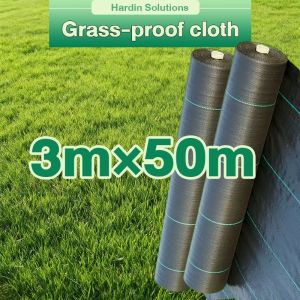 Garden Weeding Barrier Landscape Fabric Durable&Heavy-Duty Weeding Block Gardening Mat Easy Weeding