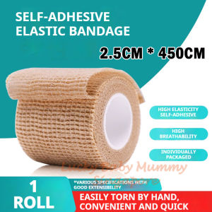 12 rolls Self-Adhesive Elastic Bandage Wrap/Waterproof Breathable Injury Tape for outdoor sports/luckyhome