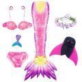 【exclusive】 Kids Girls Swimming Mermaid Tail Mermaid Costume Cosplay 