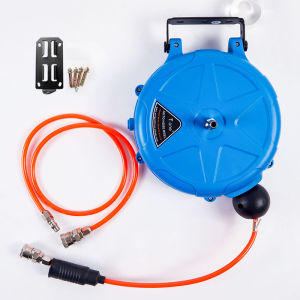 Poindtg 10M Air Hose Reel/Selang Angin Otomatis Air Hose Reel Gulungan Selang Udara Yang Alat Perbaikan Mobil Kecantikan Mobil Drum Udara