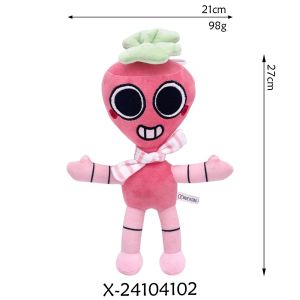 Dandys World Plush Cosmo Pebble Finn Flutter Dandys World Horror Game Astro Soft Stuffed Cute Pillow Doll Toy For Children Gift