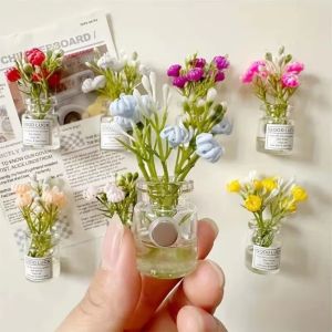 BESTOUR 8pcs Small Size Mini Refrigerator s Fun Shape 3D Design Kitchen Decoration s Fashion Vase s Kitchen Decoration