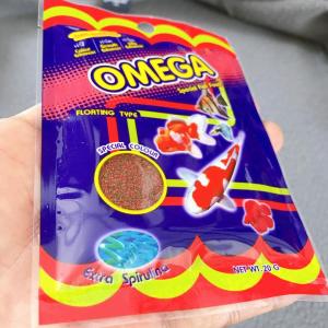 5 Gói Thức Ăn Omega Size Nhuyễn Gói 20g Chuyên Dụng Cho Cá Cảnh Cá Con Cá 7 Màu