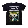 เสื้อยืดคอกลมเสื้อวง Oasis Rock T-shirt เสื้อวงร็อค Oasis เสื้อยืดวงร็อค S-5XL. 