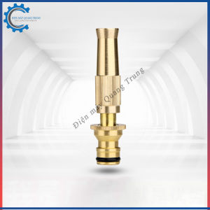 Vòi xịt nước có chức năng chỉnh tia gom xòe vòi tưới cây xịt sân rửa xe - chuôi ren trong 25mm/nối nhanh 16