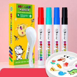MMLUCK Không mùi Cọ vẽ nổi trên nước An toàn Xóa được Bút màu nước Graffiti Đồ chơi tự làm Thú vị Bút vẽ nước ma thuật Đồ chơi cho trẻ em