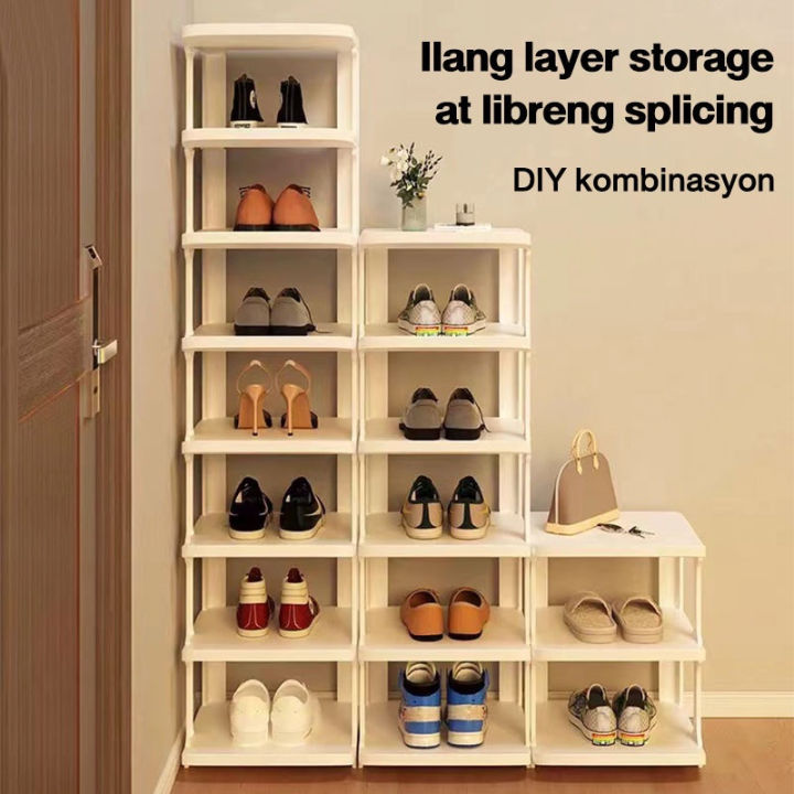 Plastic%20Shoe%20Rack%20Easy%20To%20Install%20Space%20Saving%20Multi-Layer%20Shoe%20Storage%20Organizer%20Shoe%20Cabinet%20%E9%9E%8B%E6%9E%B6%20-%20Image%205