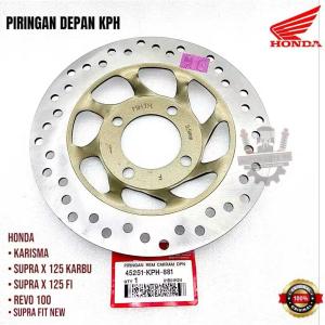 Piringan Depan Karisma Supra X 125 Supra Fit New Revo Lama Original Honda Cakram Depan KPH 45251-KPH-881