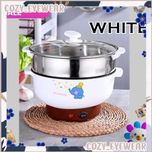 22CM Electric NonStick Ceramic Grill Frying Pan Rice Multi Function Cooker Mini Hot Pot Grill Steam