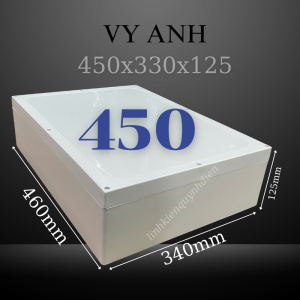 Hộp nhựa đựng mạch điện tử 450x330x125mm hộp VY ANH cỡ lớn - Linh Kiện điện tử QUỲNH DIỄN