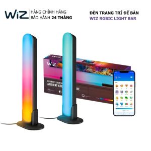 Đèn trang trí thông minh LED WiZ Gradient Light Bar RGBIC kết nối WIfi Hàng Chính Hãng Bảo hành 2 Năm