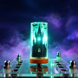 USB Halloween Lights Plug And Play LED Lamp Color Changing Spooky Atmosphere Decor For Holiday Party Car Bedroom Centerpiece Witch Skeleton Pumpkin Styles