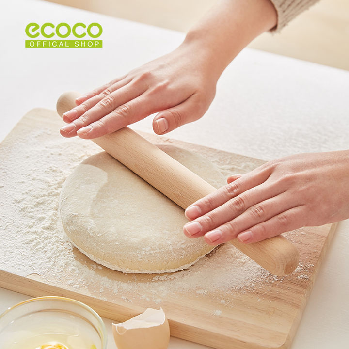 Alat Roling Pin ECOCO Rolling Pin Medium Size - Penggiling Adonan / Rol Penggilas ...