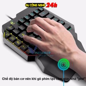 Bàn Phím Giả Cơ Free Wolf K13/K15/c91/Chicken Chơi Game Pubg Mobile Free Fire Trên Điện Thoại Máy Tính Bảng Laptop