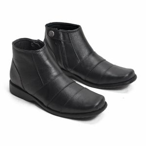 Sepatu Boots Pria Kulit Boot Pantofel Kerja Kantor Boots PDH Security MT03