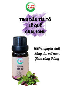 (Lê Quế) Tinh dầu tía tô LÊ GIA (Lê Quế Cũ) Chai 10ml Giúp làm sáng da mờ nám giảm căng thẳng Koshka Home