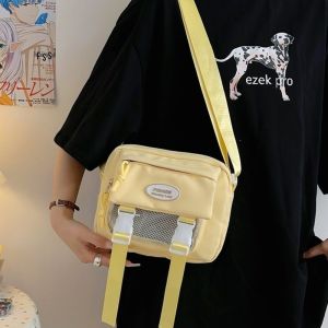 CHARMI Japanese Transparent Itabag Harajuku Y2k JK Shoulder Bag Portable Badge Display Crossbody Bag Girls