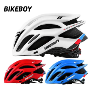 Mountain Bike, BIKEBOY, หมวกนิรภัยสำหรับจักรยาน Mountain, ชุดหมวก Integrally-Molded, ชาย/ผู้หญิง Mountain, ชิ้นส่วนอุปกรณ์จักรยาน