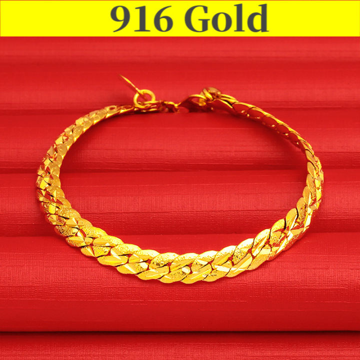 Buy YOUNIQ YOUNIQ 24K Gold Pixiu Black Beads Gold Words Lucky Fortune Men  Bracelet Temperature Detect Colour Change in Gold , Black , Green , Blue  2024 Online | ZALORA Singapore
