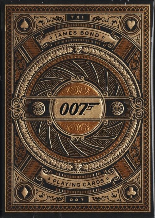Baraja James Bond 007 By Theory11 | Cartas De Lujo Con Detalles En Oro Y Relieve 3D