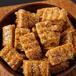 [0 Sucrose High Fiber] Flax  Walnut Crisps/Crispy Delicious Natural Ingredients Flaxseed Walnut Cookies Healthy Food Meal Replacement Pastry/亚麻籽核桃酥