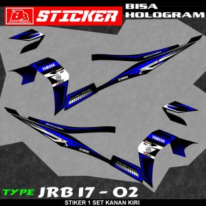 STIKER STRIPING JUPITER Z 115 ROBOT STICKER PREMIUM BISA HOLOGRAM JRB 17