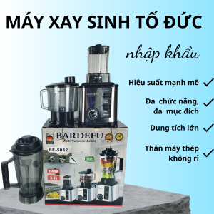 Máy xay công nghệp Đức 9500w - Xay mọi thứ với 3 cối xay