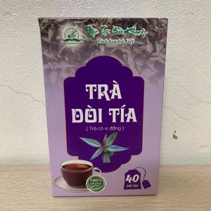 Trà cây dòi tía (Combo 80 gói) trà túi lọc dòi tía cây bộ mắm hỗ trợ người phế quản ho dai dẳng ho lâu ngày ho lao đau họng