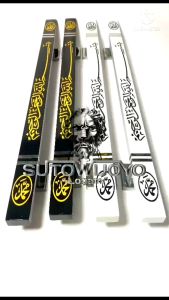 Handle Pintu Rumah 33cm 45cm 60cm Full Stainless Motif Kaligrafi